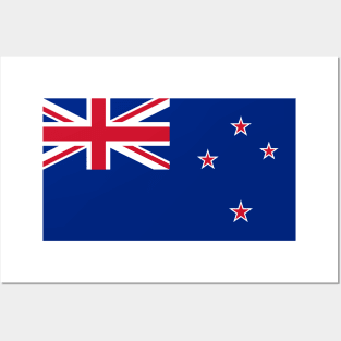 Flag of New Zealand Posters and Art